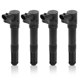Anlseiod 4 Ignition Coils Compatible with Fiat 500 500c 500L Bravo Tipo Panda Doblo Ducato Grande Punto Idea for Lancia Musa Ypsilon for Iveco Daily 46777288 55246099 504142675