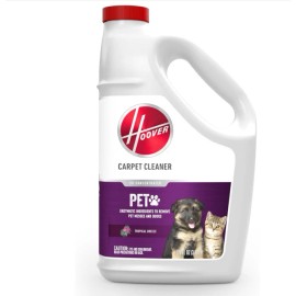 Hoover 128oz Hoover Pet Carpet Cleaner Shampoo, Urine Stain Odor Remover, Fresh Scent