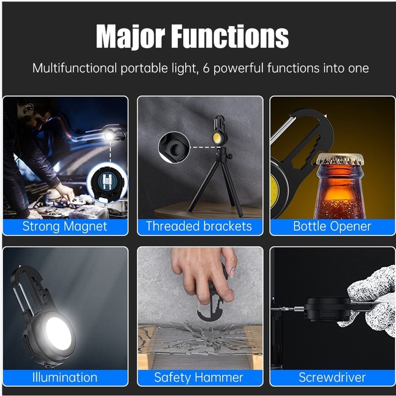 Pocket Flashlights High Lumens, 500mAH, 800 Lumens, Aluminum Alloy +