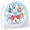 Seiko CQ139W Yo-Kai Watch, Jibanyan Talking Alarm, Analog White, Pearl