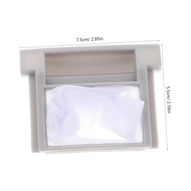 CHILDWEET 2pcs Nylon Mesh Washing Machine Filter Bags Lint Catcher for Laundry Cleaning Dirt Filtration Easy to Clean Versatile Use Appliances