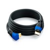 deleyCON (3.29 ft.) 1m HDMI 270° angle cable - compatible