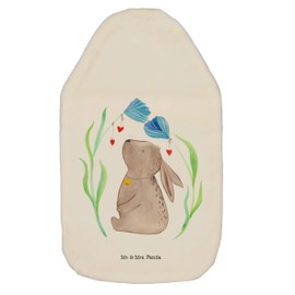 Mr. & Mrs. Panda Hot Water Bottle Rabbit Flower - Easter Gifts, Easter Decoration, Gift, Easter Children, Pregnancy, Hot Water Bottle Cover, Gifts for