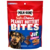 Milk-Bone Peanut Buttery Bites Soft Dog Treats with Real Peanut