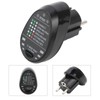 ST02D Electric Socket Tester Circuit Polarity Detector Mains Fault Checker