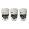 3 x Black and White Genuine Pluko Hair Dressing POMADE