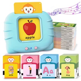 U-LEARNER 296 Sight Words Talking Flash Cards for Toddlers 1 2 3 4 5 6 Year Old, Pocket Speech, Sensory Speech Therapy Toys, Learning Toys for Montessori and Autism Children, Gifts for Boys and Girls