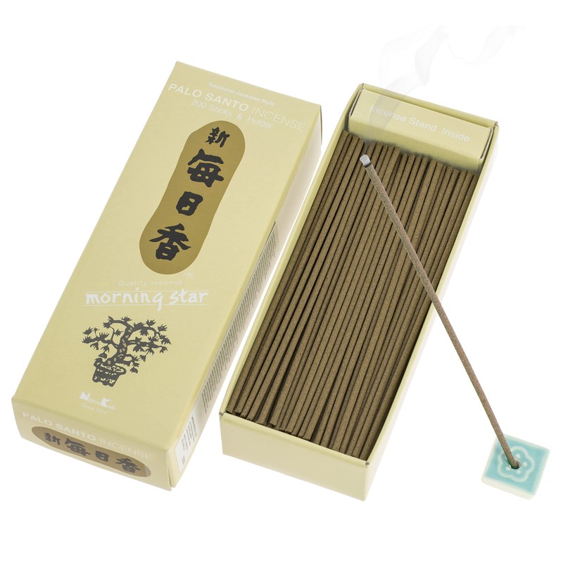 Morning Star Japanese Incense PALO SANTO 200 Sticks