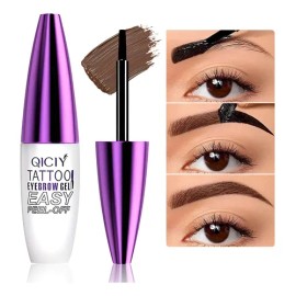Gel Tinte Cejas 24h Resistente Agua Pelado Fácil 4 Tonos