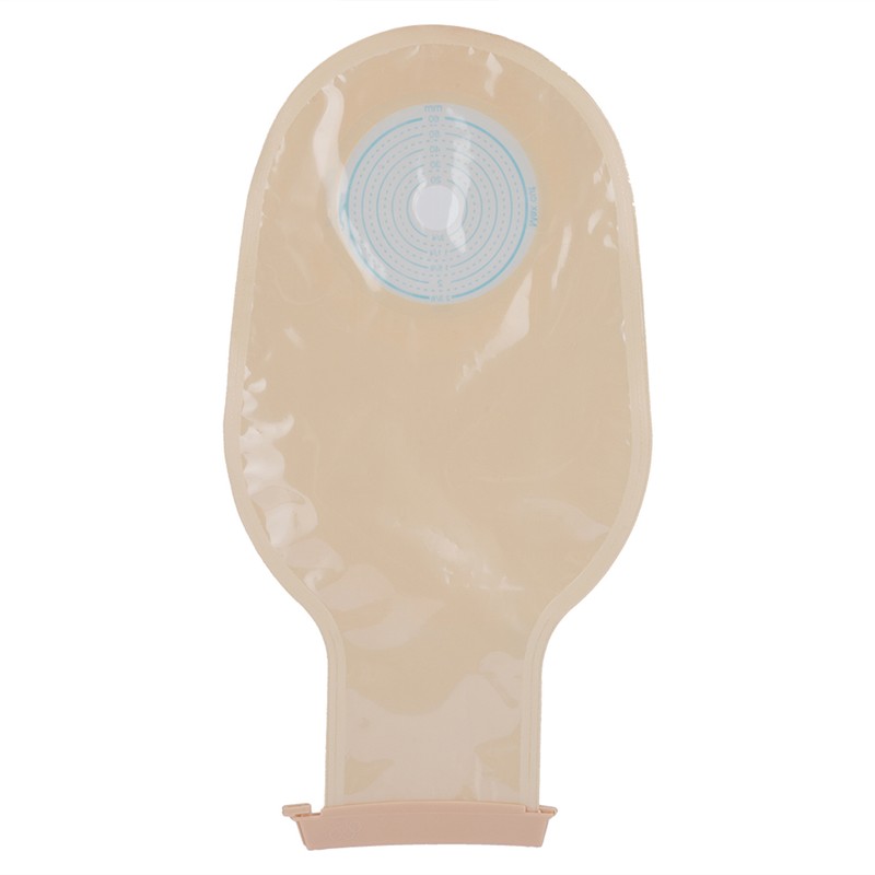 10pcs Disposable Colostomy Bag Soft Skin Friendly Colostomy Pouch Bag(Open