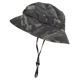 Camo Sun Bucket Hat for Men Women, Foldable UV Protection Boonie Hats for Hiking Beach Fishing Summer Safari Bush