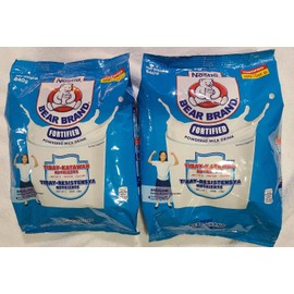 Bear Brand Fortified Powdered Milk 840 grams (x2 pack)