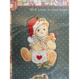 Cherished Teddies VTG Cherished Teddies Gift Tag Ornaments 1993 NIP Teddy Bears Christmas Holiday