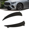 Gloss Black Front Bumper Fog Grille Air Vent Trims Replacement
