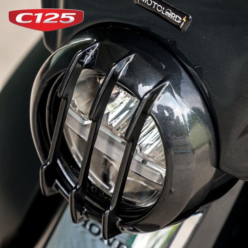 Motolordd Headlight Guard for Honda SuperCab C125 Motrode/Honda C125 Head
