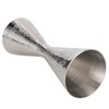 Cocktail Measuring Cup with Scale 30ml 45ml Stainless Steel Floral