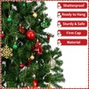 70 Pcs Christmas Ball Ornaments Set，Shatterproof Gold Ornaments for Xmas