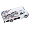 1/32 Kids RV Toy Sound Light Opening Doors Simulation Educational