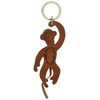 LA CUOIERIA(ラ・クオイエリア) キーホルダー ハンドメイド 本革 イタリア製 サル P307