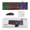 mafiti RK101 Computer Keyboard Mouse Combo Wired, RGB Backlit USB