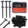 150pcs Upgrade Nylon Universal Cable Tie Buckle with Storage Box,