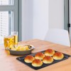 YapitHome Backblech Baking Sheet Set of 2 baking tray Schwarzes