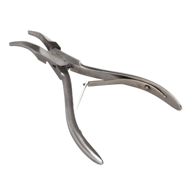 Slater Curved Blade Salmon Tweezers Thread Bone Tinsel Flying Commercial