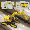 Mould King Engineering Excavator Building Set, 840 Pieces Functional Digger