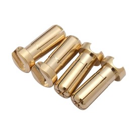 G-Force G0378 Banana Plug, 0.2 inch (5 mm), Pack of 4, Genuine Japanese Product