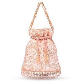 Aheli Indian Potli Bags Gift for Women Evening Bag Clutch Ethnic Bride Purse with Drawstring