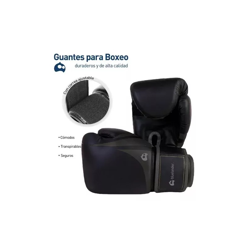 Bluelander Paquete De 3 Pares De Guantes De Box Profesional