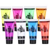 Juego de Pintura Corporal con Luz Negra de 10ml, Maquillaje