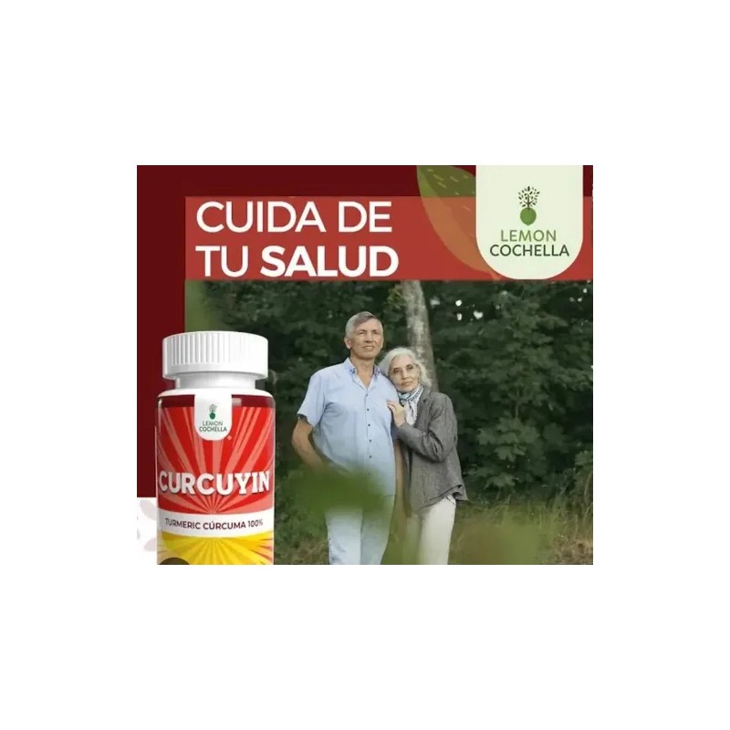 Kit De 5 Curcuyin Tumeric Curcuma Sabor Sin Sabor