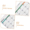 VILLFUL Digital to Paper Calendar Erasable Wall Calendar Reusable Monthly