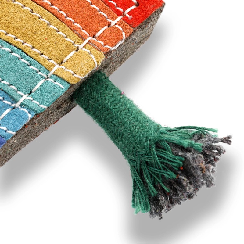Green & Wilds Eco-Friendly Natural Dog Toy - Rainbow Warrior