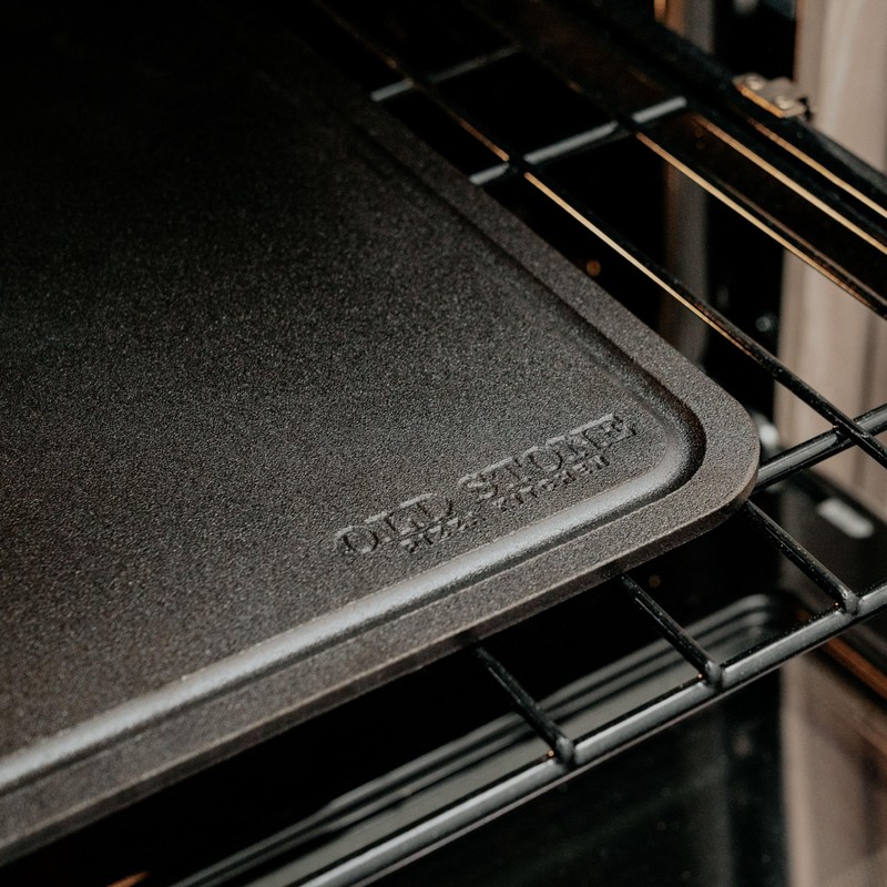 Old Stone Pizza Steel for Oven, 14x14-Inch, 1/4-inch Thick