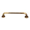 Antique Style Brass Carved Shower Tub Safety Grab Bar Wall