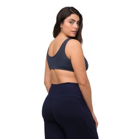 Ulla Popken Large Sizes Women's Bra Bustier, black, 120F