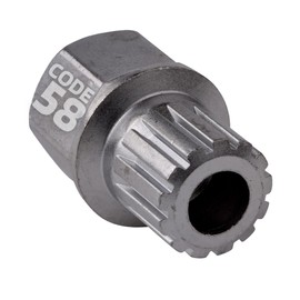 SW-Stahl 02382L-8 Rim Lock Adapter 58 I Suitable for VW I Release Rim Locks I Wheel Lock Rim Lock Disassembly Tool I Rim Lock Extractor I Rim Lock Key