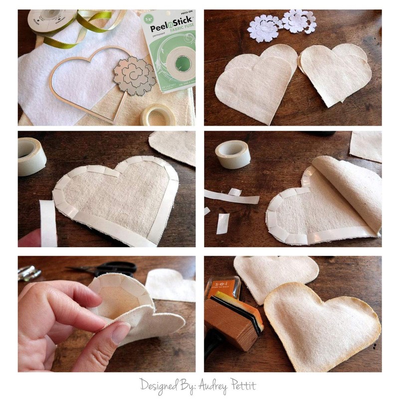 HeatnBond PeelnStick 3346 Fabric Fuse Adhesive 5/8" x 20 ft