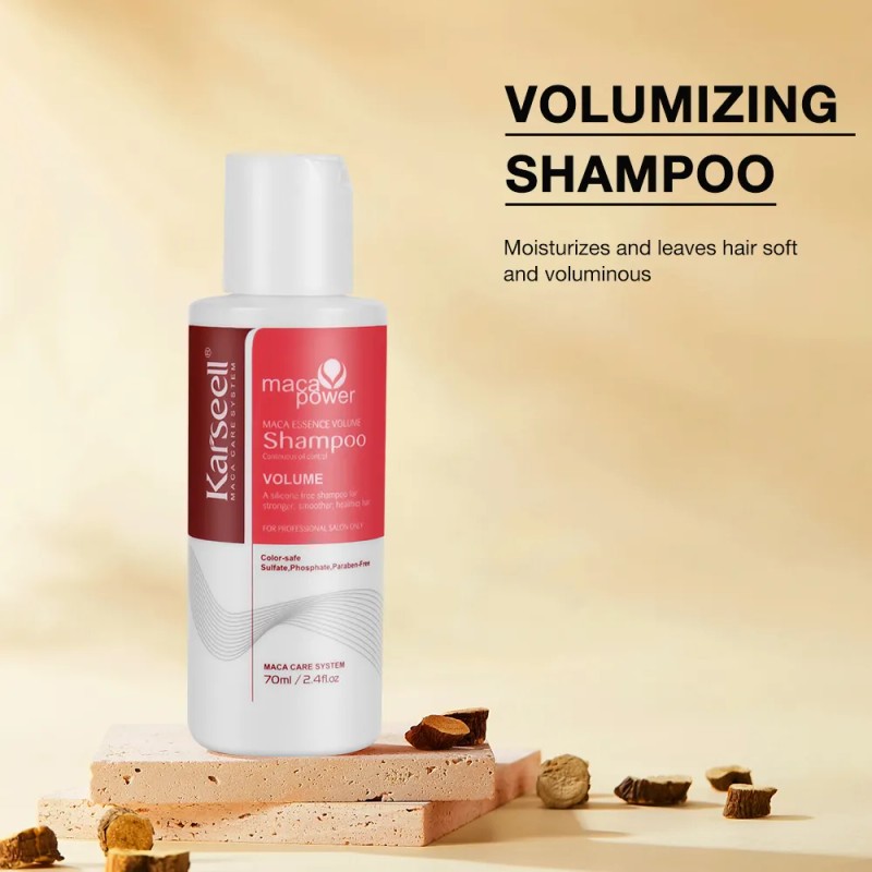 Mascarilla Tratamiento Capilar de Colágeno Karseell 100ml + Shampoo70ml +