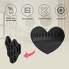 BOXOB Hair Catcher Shower Wall, Heart Shape Shower Hair Grabber