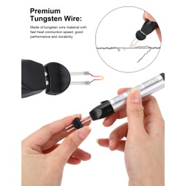 Thread, Handheld Portable Wax Carving Pen, Thread Burning Pen Sewing Cord Zapper Tool Quick Trim Thread