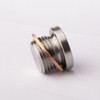 (2-Pack) M18x1.5 Stainless Steel Sensor Plug with Copper O-Ring -