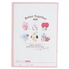 Kamiojapan BT21 [Contact Book] A5 Rinraku Notebook/Chibi Ni Alignment LINE