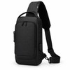 Anti-Theft Chest Bag with Combination Lock & USB Port –