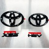 Genuine Toyota 2025 + Camry XSE Gloss Black Emblem Overlays