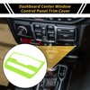 REPAIROCK 1 Pc Dashboard Center Window Control Panel Trim Cover