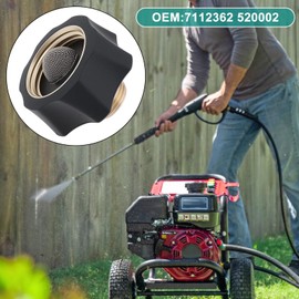 LT Easiyl 1x High Pressure Washer Pump Inlet Accessory 7112362 Male 3/8" Female 3/4" Compatible with Simpson Cleaning