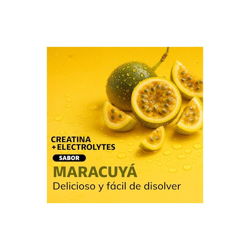 BEYOND VITAMINS Creatina Monohidratada con Electrolitos y Ciclodextrina para Mejor